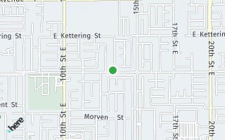 Map of 44801 13th St. East, Lancaster, CA 93535, USA