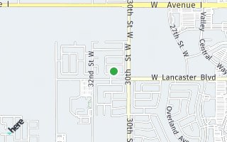 Map of 3051 Albret Street, Lancaster, CA 93536, USA