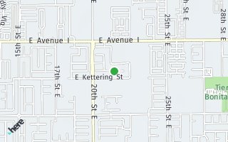 Map of 2102 E Jenner Street, Lancaster, CA 93535, USA