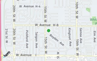 Map of 45535 Lostwood Ave, Lancaster, CA 93534, USA