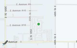 Map of 45511 36th Street, Lancaster, CA 93535, USA