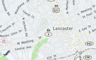 Map of 211 York Street, Lancaster, SC 29720, USA