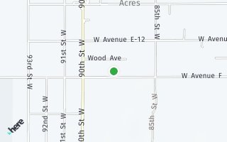 Map of 8717 West Avenue F, Lancaster, CA 93536, USA