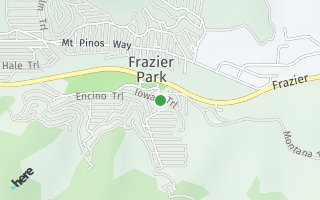 Map of 3512 Iowa Trail, Frazier Park, CA 93225, USA