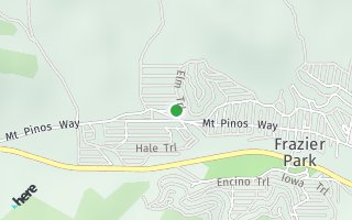 Map of 4113 Locust Trail, Frazier Park, CA 93225, USA