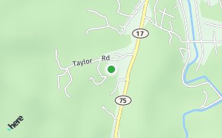 Map of 1293 Taylor Road, Hiawassee, GA 30546, USA