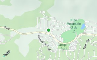 Map of 16612  Aleutian Drive, Pine Mountain Club, CA 93222, USA