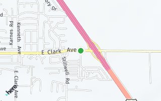 Map of 1600 East Clark #7, Santa Maria, CA 93455, USA