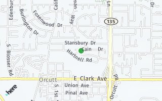 Map of 435 Cain Drive, Santa Maria, CA 93455, USA
