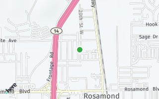 Map of 3410 Roxbury St, Rosamond, CA 93560, USA
