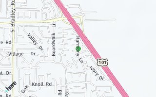 Map of 4442 Harmony Lane, Santa Maria, CA 93455, USA