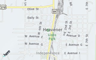Map of Rt2 Heavener OK, Heavener, OK 74937, USA