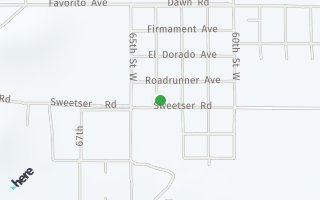 Map of 6359 Sweetser Rd, Rosamond, CA 93560, USA