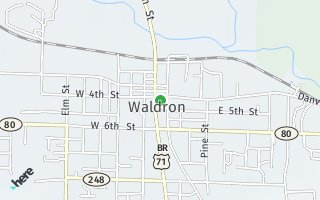 Map of Rural Route, Waldron, AR 72958, USA