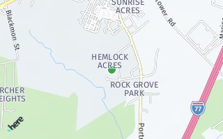 Map of 541 Castlewood Circle, Rock Hill, SC 29730, USA