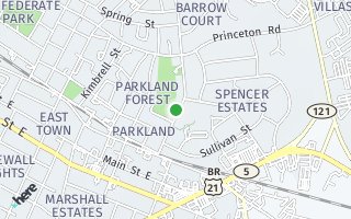 Map of 421 Spencer Street, Rock Hill, SC 29730, USA