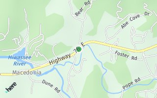 Map of 3056 Highway 76 West, Hiawassee, GA 30546, USA
