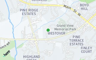 Map of 1191 Westover Circle, Rock Hill, SC 29732, USA