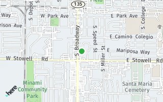 Map of 112 Palm Court Drive, Santa Maria, CA 93454, USA