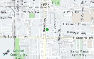 Map of 101-103 Palm Court Drive, Santa Maria, CA 93454, USA