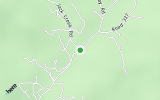 Map of 183  Jack Creek Road, Hiawassee, GA 30546, USA