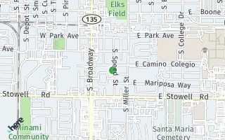 Map of 1013 Speed Street, Santa Maria, CA 93454, USA