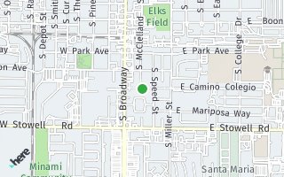 Map of 200 E. Camino Colegio, Santa Maria, CA 93454, USA