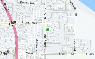 Map of 623 Summerhill Drive, Santa Maria, CA 93454, USA