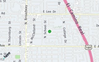 Map of 503 E. Bunny Ave., Santa Maria, CA 93454, USA