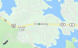 Map of 2485 US Highway 76 West, Hiawassee, GA 30546, USA