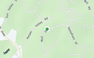 Map of 481 Mull Drive, Mineral Bluff, GA 30559, USA