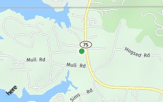 Map of 10  Boyd Hunter Road, Hiawassee, GA 30546, USA