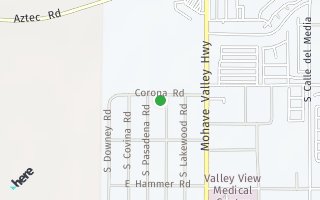 Map of 1380 E Corona Rd, Fort Mohave, AZ 86426, USA