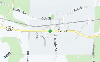 Map of Rt2 Casa Breeder, Casa, AR 72025, USA