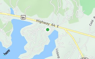 Map of 1236 Chatuge Village Circle, Hayesville, NC 28904, USA