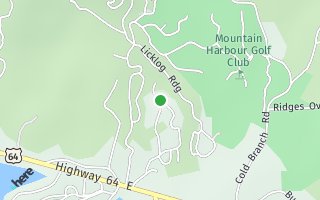 Map of 105 DEERBROOK ALY, Hayesville, NC 28904, USA