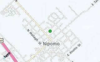 Map of 134 E. Chestnut Street, Nipomo, CA 93444, USA