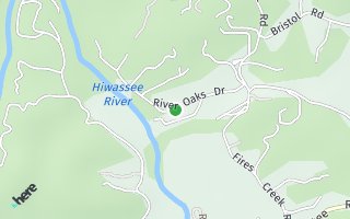 Map of 381  River Oaks Drive, Hayesville, NC 28904, USA