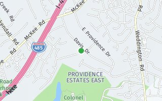 Map of 3930 Davis Drive, Charlotte, NC 28270, USA