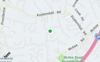 Map of 4810 Linden Forest Lane, Charlotte, NC 2828270, USA