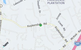 Map of 4920  Kuykendall Road, Charlotte, NC 28270, USA