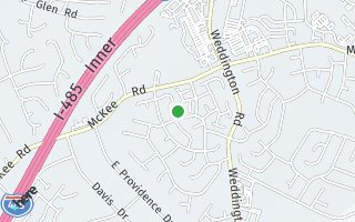 Map of 3148 Mannington Drive, Charlotte, NC 28270, USA