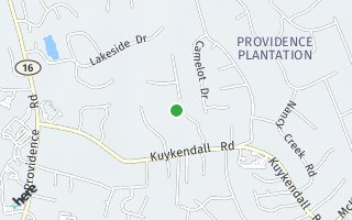Map of 9416 Hampton Oaks Lane, Charlotte, NC 28270, USA