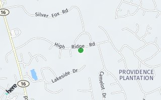 Map of 3517 High Ridge Road, Charlotte, NC 28270, USA