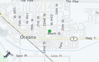 Map of 2280 Ocean St, Oceano, CA 93445, USA