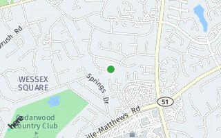 Map of 3415 Maryhurst Lane, Charlotte, NC 28226, USA