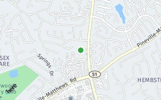 Map of 3141 Ethereal Lane, Charlotte, NC 28226, USA