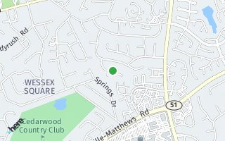 Map of 3423  Maryhurst Lane, Charlotte, NC 28226