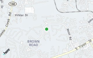Map of 12338 Shadow Ridge Lane, Charlotte, NC 28273, USA