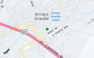 Map of 302 S Mason St, Arroyo Grande, CA 93420, USA